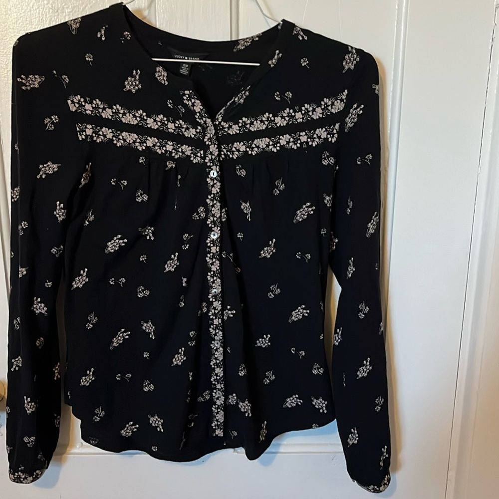 Lucky Brand cotton blouse